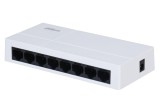 Switch Gigabit Dahua cu 8 porturi RJ45, Plug &amp; Play, 16 Gbps