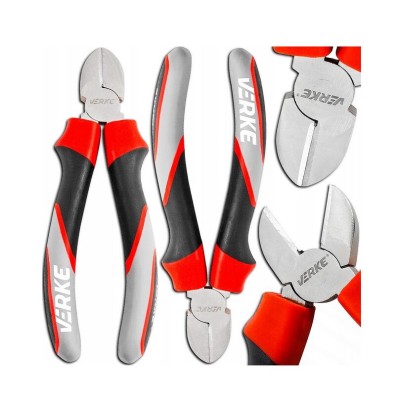 Cleste lateral pentru taiat, 160 mm ,Verke foto