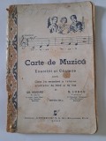 Carte de Muzică Exerciții și C&acirc;ntece pentru Clasa I-a secundară a tuturor școalelor de băieți și de fete