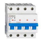 Siguranta automata modulara MCB Schrack Technik Amparo MCB AM618825, 6 kA, 3P+N, 25 A, curba B