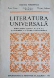 LITERATURA UNIVERSALA, MANUAL PENTRU CLASELE XI SI XII SCOLI NORMALE LICEE SI CLASE CU PROFIL UMANIST-OVIDI-266627