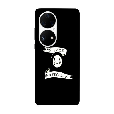 Husa compatibila cu Huawei P50 model No face no problem, Silicon, TPU, Viceversa foto