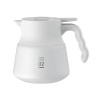 Hario Insulated Stainless Steel Server V60-02 Plus White 600ml