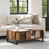 vidaXL Masă de cafea Lemn vechi 90 x 60 x 35 cm Lemn compozit 882589