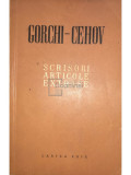 Gorchi - Cehov - Scrisori, articole, extrase (editia 1954)