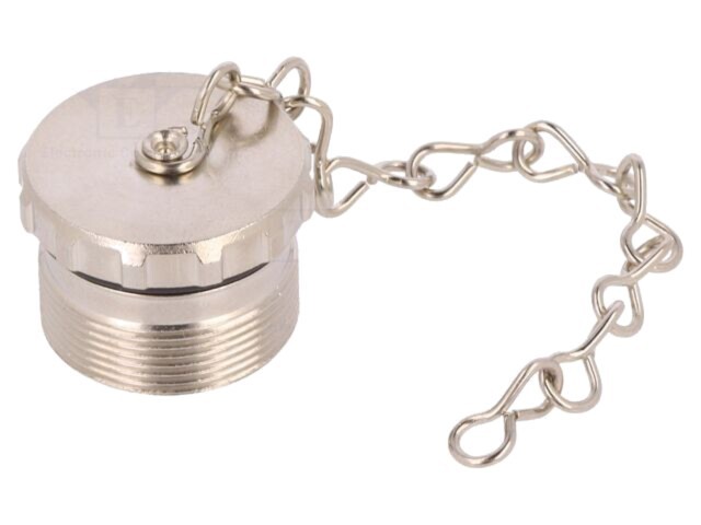 Capac protecție metalic pentru lănțisor cu filet exterior HARTING