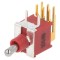 Comutator basculant DPDT ON-ON, IP67