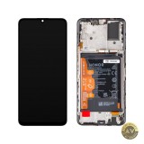 Display cu Touchscreen Honor X7 cu Rama si Acumulator Negru Service Pack 0235ACBE
