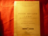 A.Caracostea -Poduri Metalice si din lemn - Curs Litografiat 1947 , 357 pag si a