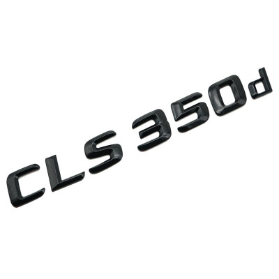 Emblema CLS 350d Negru, pentru spate portbagaj Mercedes foto