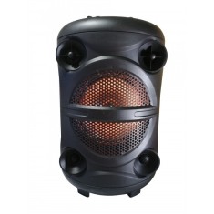 Boxa Portabila elSales, ELS-ZQS-8113, cu Bluetooth, Microfon, Telecomanda, USB, Lumini LED
