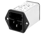 Conector AC Soclu Tată 6A 250V IEC 60320 KFA