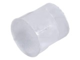 Tub pentru LED-uri rotund &Oslash;3,3mm Parte frontală: plat drept