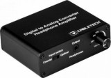 Convertor audio digital SPDIF la analog RCA cu amplificare, ZLA0857-3, Oem