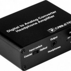 Convertor audio digital SPDIF la analog RCA cu amplificare, ZLA0857-3