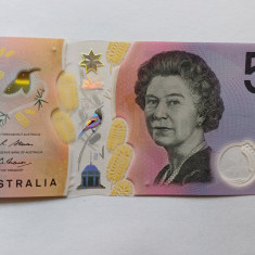 Australia -5 Dolari 2016 -UNC-Polimer