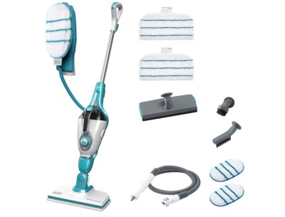 Mop cu aburi BLACK+DECKER si manusa STEAMITT, 1300W, FSMH1351SM-QS - RESIGILAT foto