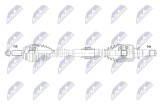 Planetara Mitsubishi Asx 2.0 03.2017, Outlander III 2.0 20; partea din fata, dreapta, cutie viteze manuala cu 5 trepte; 3815A562; NTY, aftermarket