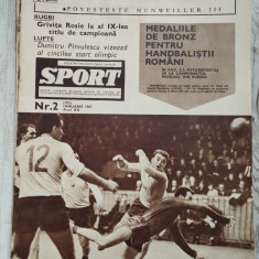 Revista SPORT nr. 2 (193) - Ianuarie 1967 - Jiul, Minerul BAia Mare, CSM Sibiu