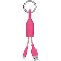 Cablu de date Belkin BEL-F8J173BT06IN-K MFI Mixit Clip Lightning Pink foto