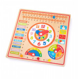 Calendar luni, zile, data si ora, BigJigs Toys