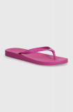 Ipanema slapi ANAT COLORS femei, culoarea violet, cu toc plat, 82591-AQ603