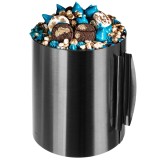 Inel reglabil pentru tort si prajituri &icirc;nalte, 20 cm, inox, Ruhhy