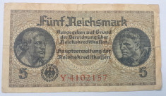 Germania - 5 Reichsmark 1940-1945 foto