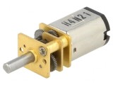 Motoraș DC cu Transmisie HPCB 12V 750mA 250:1 Ax Crestătură D