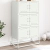 VidaXL Dulap, alb, 68,5x38,5x123,5 cm, oțel 846493