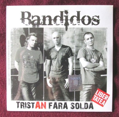 CD: &amp;quot;BANDIDOS &amp;lrm;&amp;ndash; TristAN fără soldă&amp;quot;, 2012. LIBERTATEA. CD original, cu holograma, nou, in tipla foto