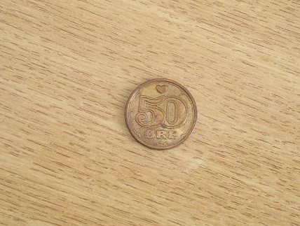 C50 - Moneda foarte veche - Danemarca - 50 ore - 1990