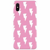 Husa silicon pentru Xiaomi Mi 8 Pro, Electric Pink
