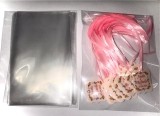Cumpara ieftin Kit pentru marturii: Punguta + Eticheta personalizata + Panglica
