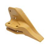 Dinte cupa lateral stanga buldoexcavator Komatsu OEM 312204053, 300 mm, 50 mm, gauri 18 mm, surub cu piulita M16x38mm