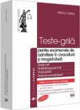 Teste-grila pentru examenele de admitere in avocatura si magistratura Ed.5 (resigilat) - Editura Altele