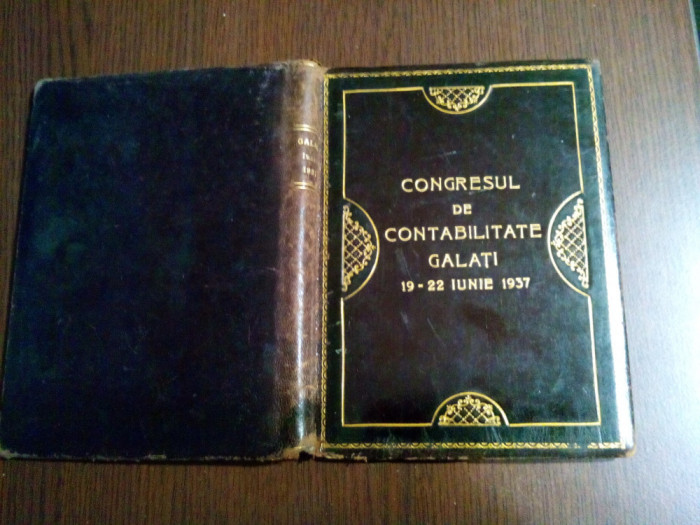 OMAGIU Domnului GRIGORE L. TRANCU-IASI - Congresul de Contabilitate Galati 1937