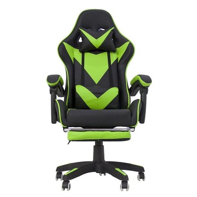 Scaun ergonomic gaming, spatar rabatabil, suport lombar, suport retractabil foto