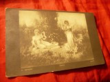 Felicitare - Fotografie dupa pictura Dansul circulat 1923 in Galati