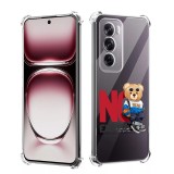 Husa antisoc pentru oppo reno12 pro, airbag pro, clear, no excuses