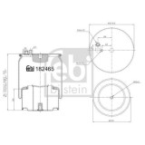 Febi Bilstein Burduf, suspensie pneumatica