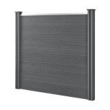 [neu.holz]&reg; Gard Toscana, 165 x 162 cm, WPC, gri HausGarden Leisure
