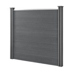 [neu.holz]? Gard Toscana, 165 x 162 cm, WPC, gri HausGarden Leisure foto