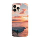 Husa compatibila cu Apple iPhone 14 Pro Max model Surfing beach, Silicon, TPU, Viceversa