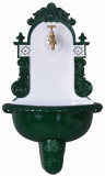 Cismea verde cu alb de perete LUP029, Ornamentale
