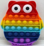 Jucarie antistres, Pop It forma bufnita multicolora