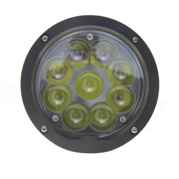 LED Far Runda Lumina Lampa Proiector Halogen 140mm 45W 12V 24V