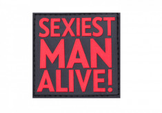 Patch Sexiest Man Alive cauciuc JTG foto