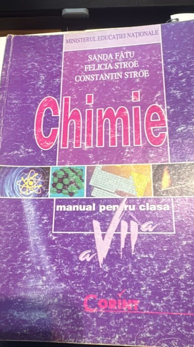 Chimie, manual pentru clasa a VII-a