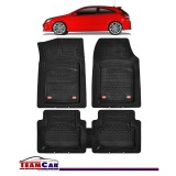 Covorase Auto TeamCar&reg;Tip Tavita Compatibile Opel Astra H Coupe (2004-2014) Negru Material Rezistent, Cauciuc